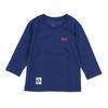 Футболка Booby Logo Brushed Kids Navy [Chums] Детская футболка с длинными рукавами