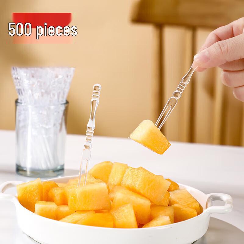 Youshu Disposable Transparent Dessert Forks