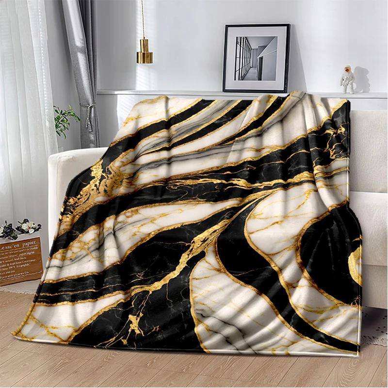 2026 New Style Luxurious Nature Marble Colour Blanket,Soft Throw Blanket for Home Bedroom Bed Sofa Travel Picnic Cover Kid Gift