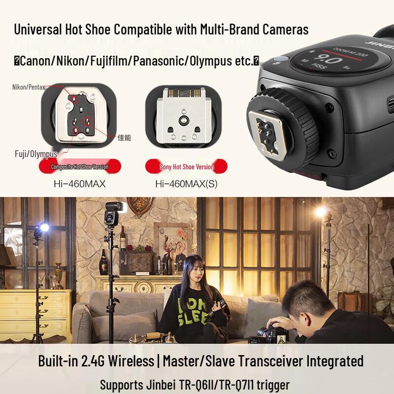 Jinbei Hi-460MAX Retro Camera Flash