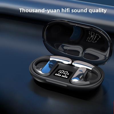 Беспроводная Bluetooth-гарнитура с костной проводимостью, подвесная, спортивная, комфортная, без ощущений и долгим сроком службы батареи