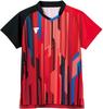 VICTAS Table Tennis Game Shirt Table Tennis Red Size 512301 V-GS300, J.T.T.A (Japan Association) Approved, Unisex, (9000), M,