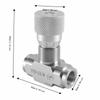 3/8 Inch Port Size Hydraulic Flow Control Valve  For 1-2 Ton Mini Excavator