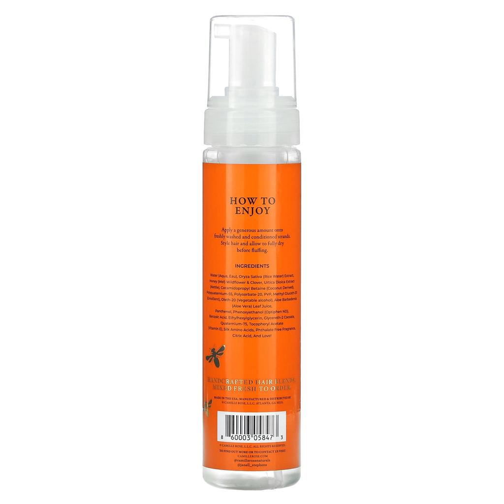 Camille Rose Spiked Honey Mousse 4-в-1 Styler, 8 жидких унций (240 мл)