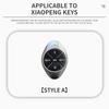Zinc Alloy Leather Car Remote Key Cover Xpeng P7 P7I P5 G3 G3I G9 G6 Key Fob Car Key Case Protective Cover Auto Accessories