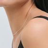 Another Layer Simple Chain Necklace (silver925)(2color)