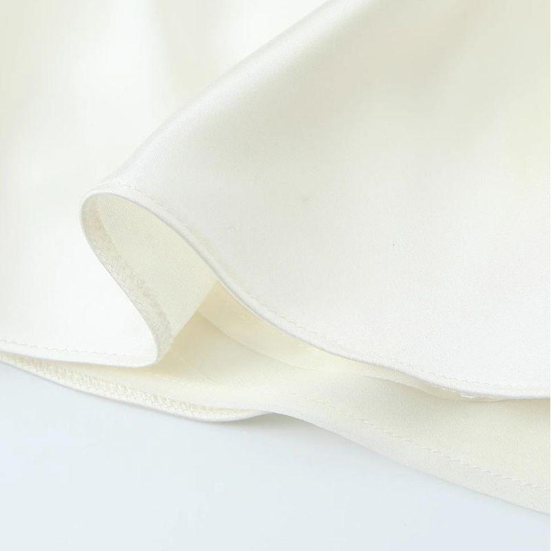 Kaslead New Arrival Women's Clothing Fashion Style Cut Out Design Silk Satin Texture Dress 2453331