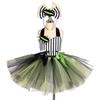 Girls Halloween Beetle Cosplay Costumes Kids Insect Party Dress Up Clothing Beetle JuiceTutu Dress Evening Show