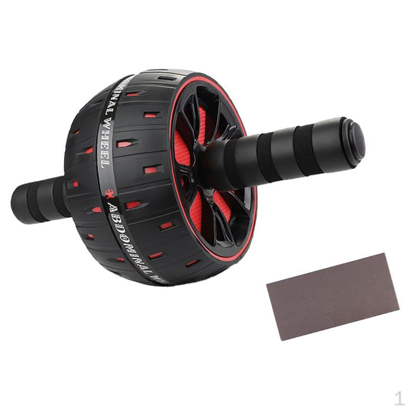 Фитнес-колесо для пресса, универсальное с ковриком для колен, тренировка основных мышц, оборудование