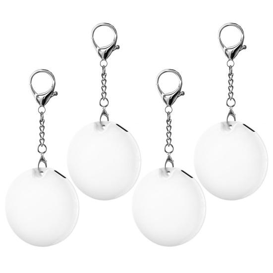 Сенсорный свет Перезаряжаемый Мини-фонарик Кошелек Брелок с сенсорным и автоматическим датчиком света Компактный кошельковый фонарик в форме сердца для женщин