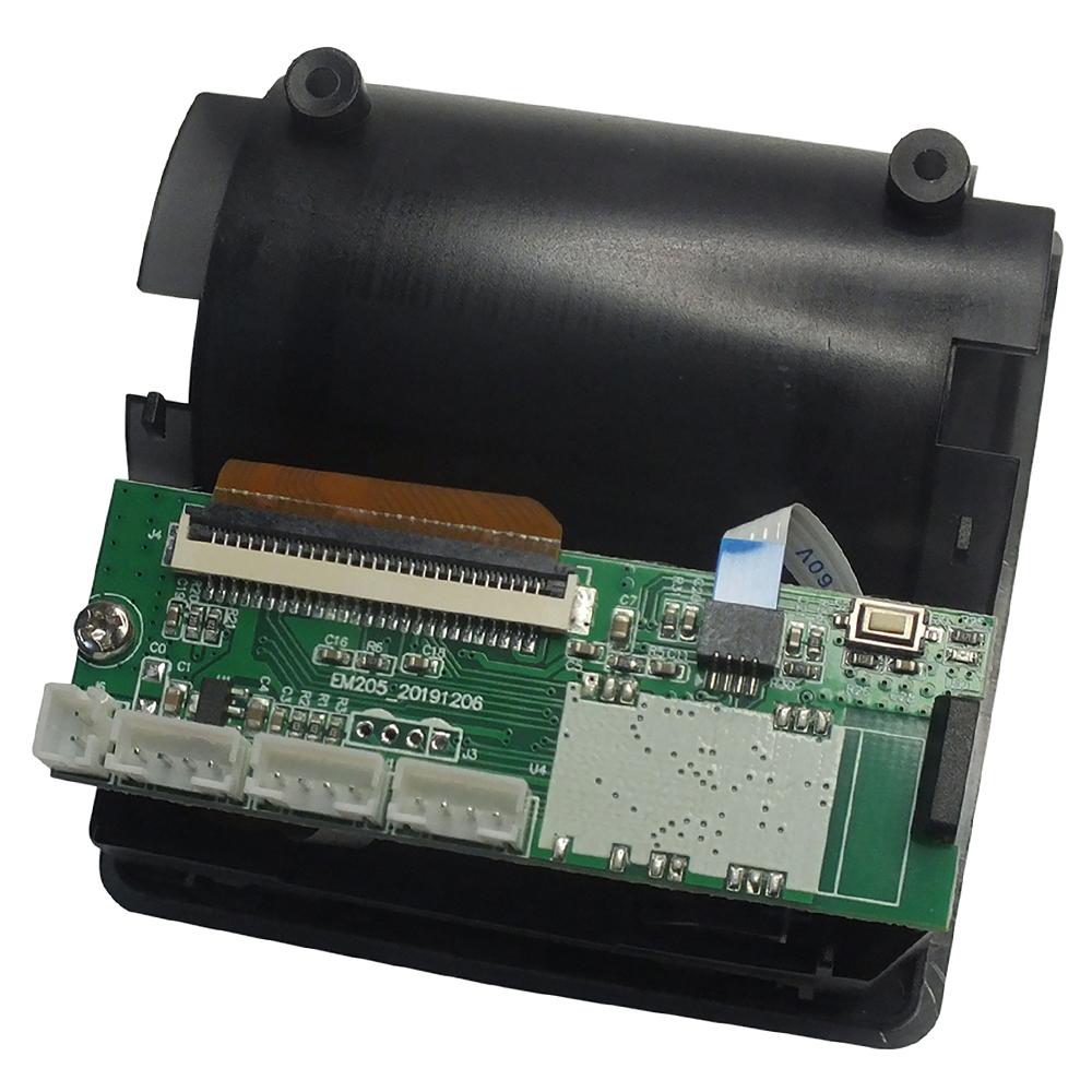 GOOJPRT QR203 Printer Module 58mm Low Noise Direct Thermal Printing Mini Panel Mobile Receipt Printer Serial Interface