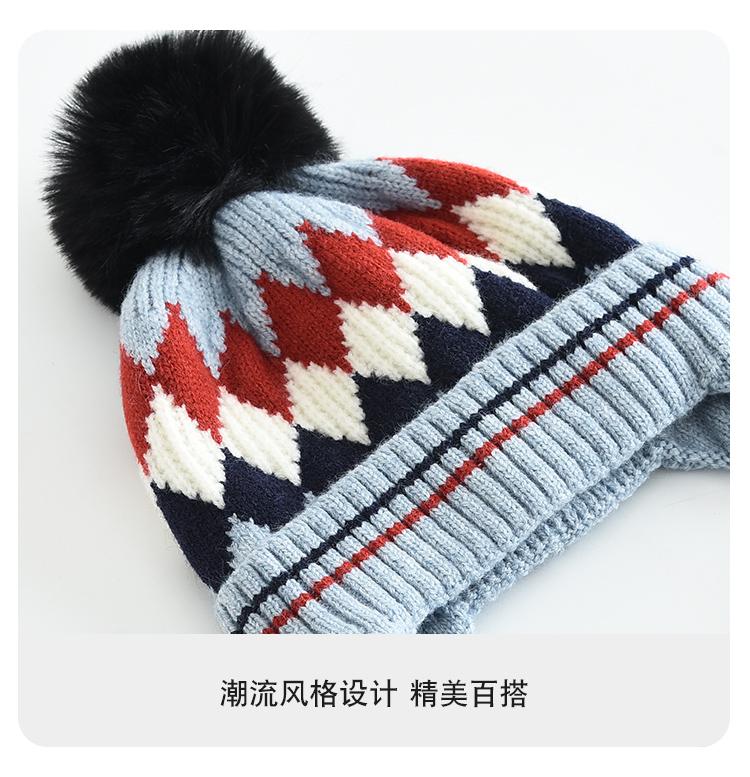 Children's Knitted Hat and Neck Cover Set