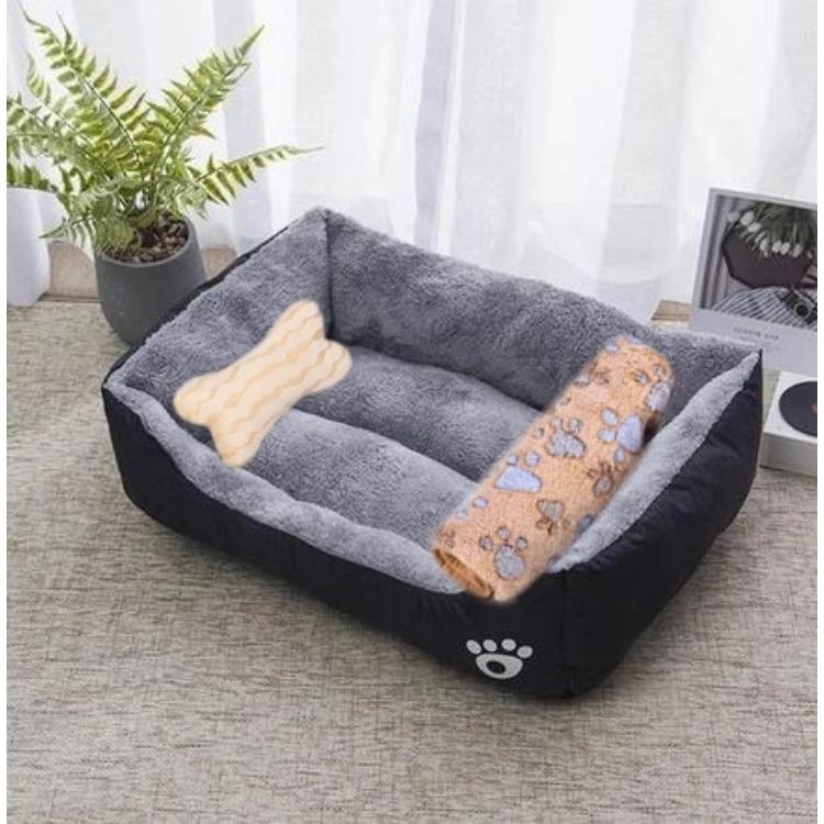 Warm Bone Pet Dogs Bed Washable House Cat Puppy Cotton Kennel Mat Soft Nest Dog Baskets Pet Products For Small Medium Large Dog