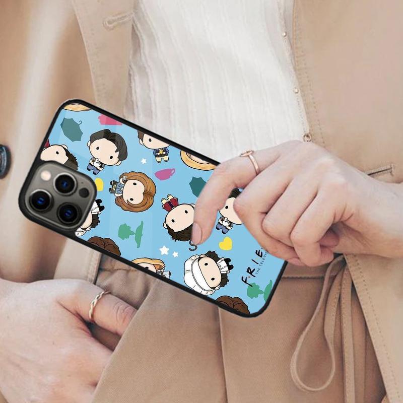 Friends Series Magnetic Phone Case For APPLE iPhone 17 Air 16 14 13 12 Pro Max 15 Plus Wireless Charge With MagSafe Cover