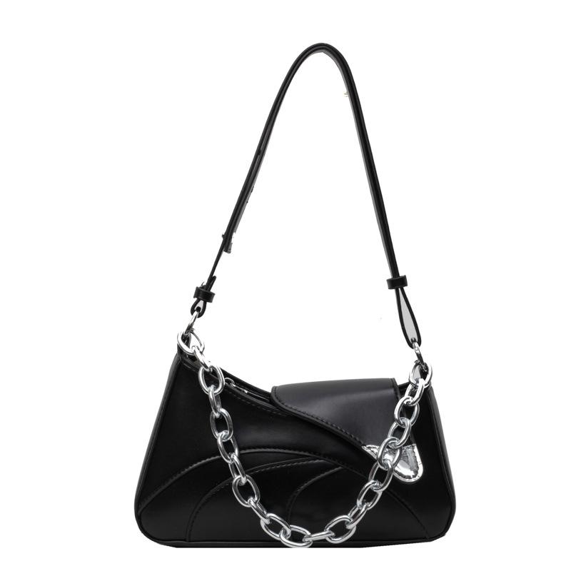 Retro One Shoulder Underarm Bag for Women's Autumn New Versatile High Quality Chain Crossbody Bags Classic Chic Handbags