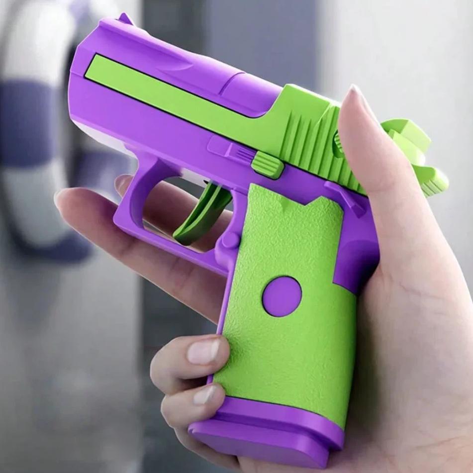 Мини Desert Eagle детский водяной пистолет Автоматическая быстрая перезарядка Водяной пистолет для улицы