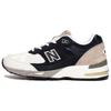 Sneakersnstuff x 991 Сделано в Англии Перфорированный Пак - Темно-синий Белый Мужские Кроссовки Синий Серый M991PJ