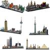 2026 Новый MOC Архитектура Городского Пейзажа Брюгге Торонто Мадрид Сеул Сиемреап Сиемреап Наборы Строительные Блоки Детские Игрушки Пасхальный Подарок