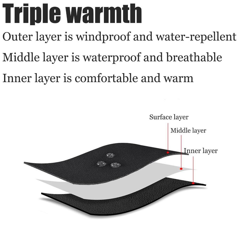 Rechargeable USB Heated Gloves Windproof Ski Gloves High Quality Riding Gloves  Unisex