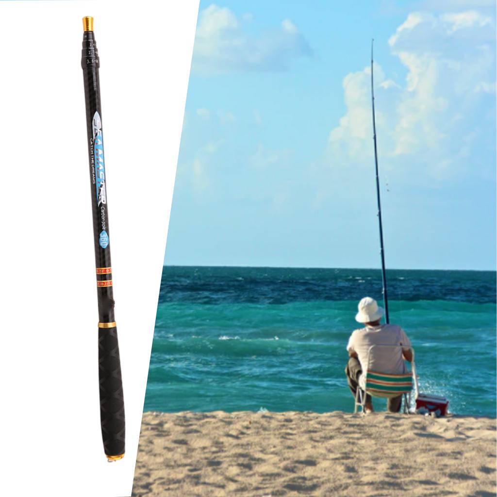 3.6m/4.5m/5.4m/6. Telescopic Fishing Rods Pole