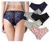 Lingerie Dig Beautiful Low Waist Sexy Set of Underwear Lucky Sexy Bikini [Hinice] Women's All-Lace Panties, T-Back Panties, Panties, Doesn't In, Butt,