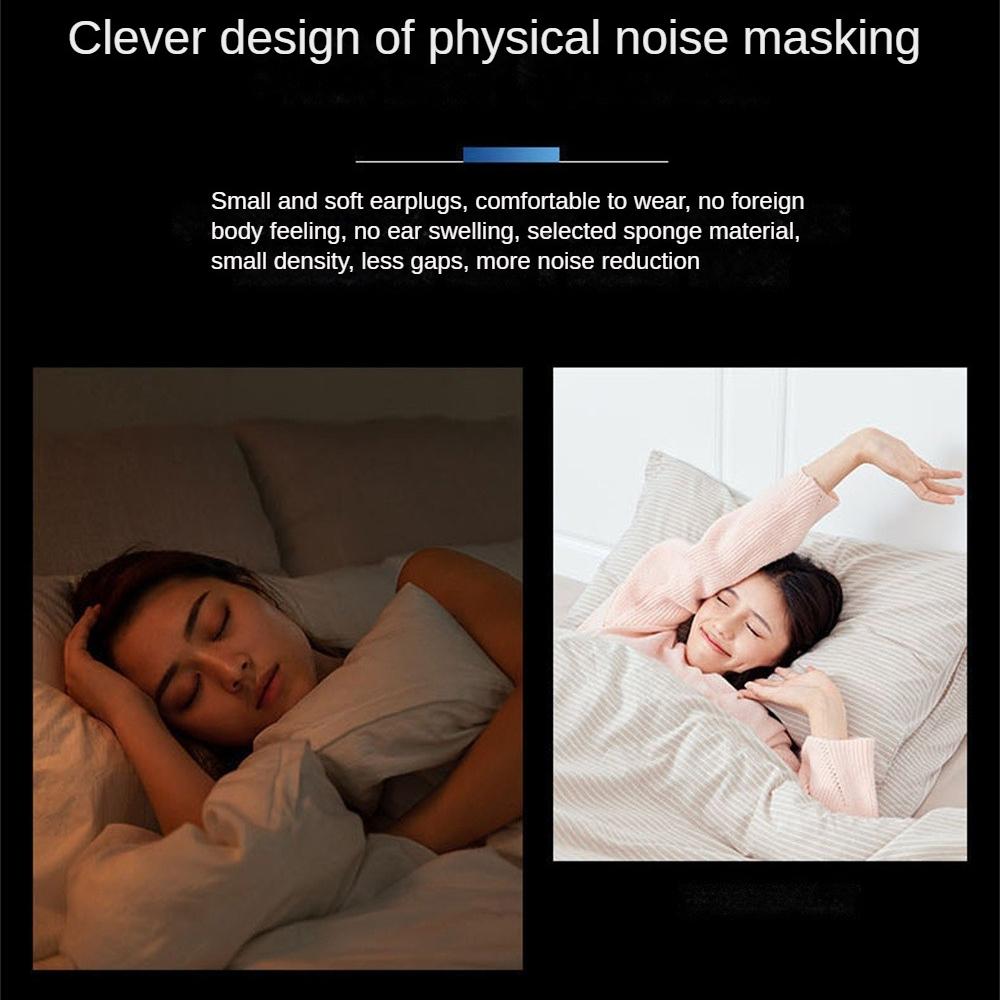 Мягкие звукоизоляционные беруши для сна, беруши, ультра-бесшумные противошумные губки, беруши с футляром для хранения, предложение для студентов