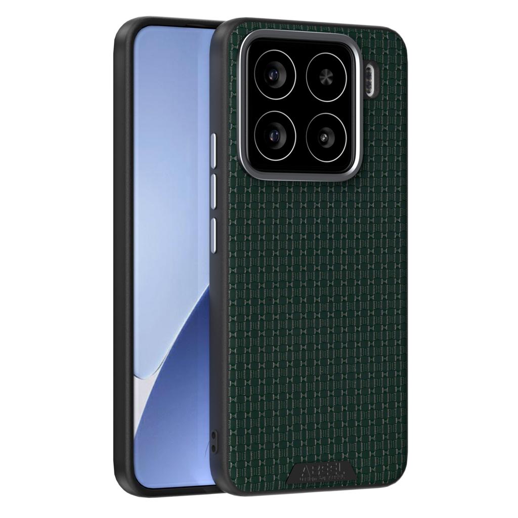 ABEEL Чехол для Xiaomi 15 Совместимый с MagSafe Текстурированная задняя крышка с микро-тиснением