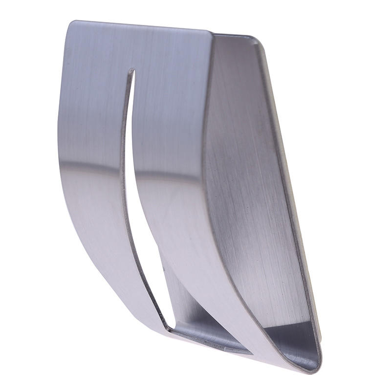 1 шт. Самоклеящийся держатель для полотенец, крючок-захват, нержавеющая сталь, кухонный крючок для посудного полотенца, настенное крепление, вешалка-стойка без сверления