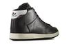 Adidas Originals StanSmith Abrasion Resistant Slip Resistant Mid top Skateboard Shoes Unisex Bright Black S80497