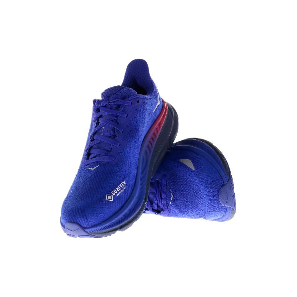 HOKA One One Clifton 9 Gore Tex Dazzling Blue Evening Sky Женские 1141490-DBES