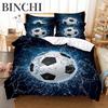 Sports Football Bedding Set Duvet Cover Set 3d Bedding Digital Printing Bed Linen Queen Size Bedding Set Fashion Design