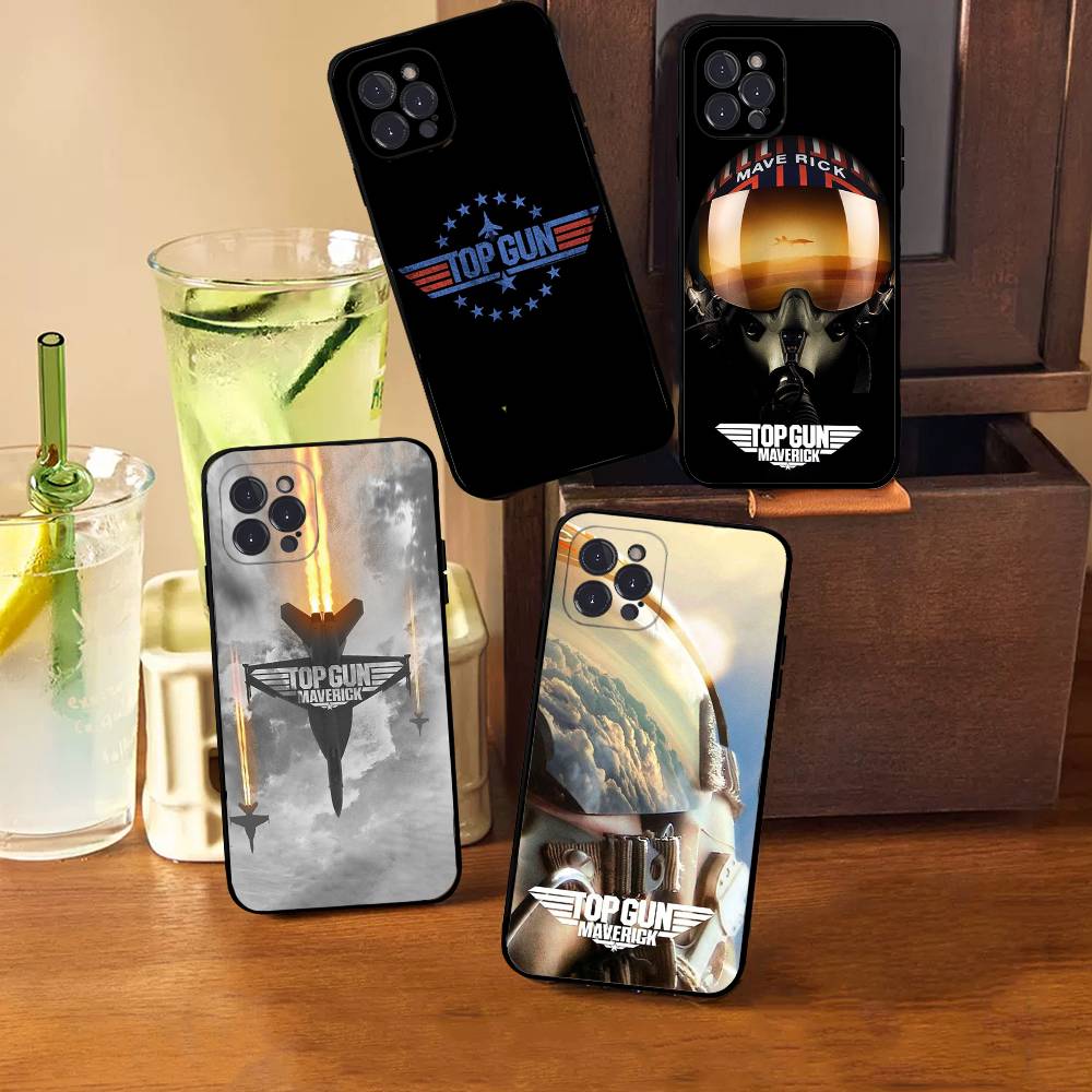 Top Gun Maverick Phone Case For IPhone 16 17 Air 15 14 13 12 11 Pro Max 16E Plus Fundas