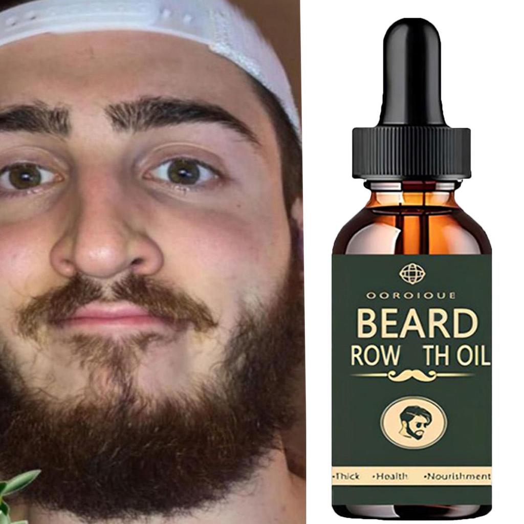 5ML/15ML/30ML/50ML/Fast Beard Growth Oil Beard Oil for Men Caffeine Natural Beard Growth Serum Promote Hair Regrowth Professional Keratin