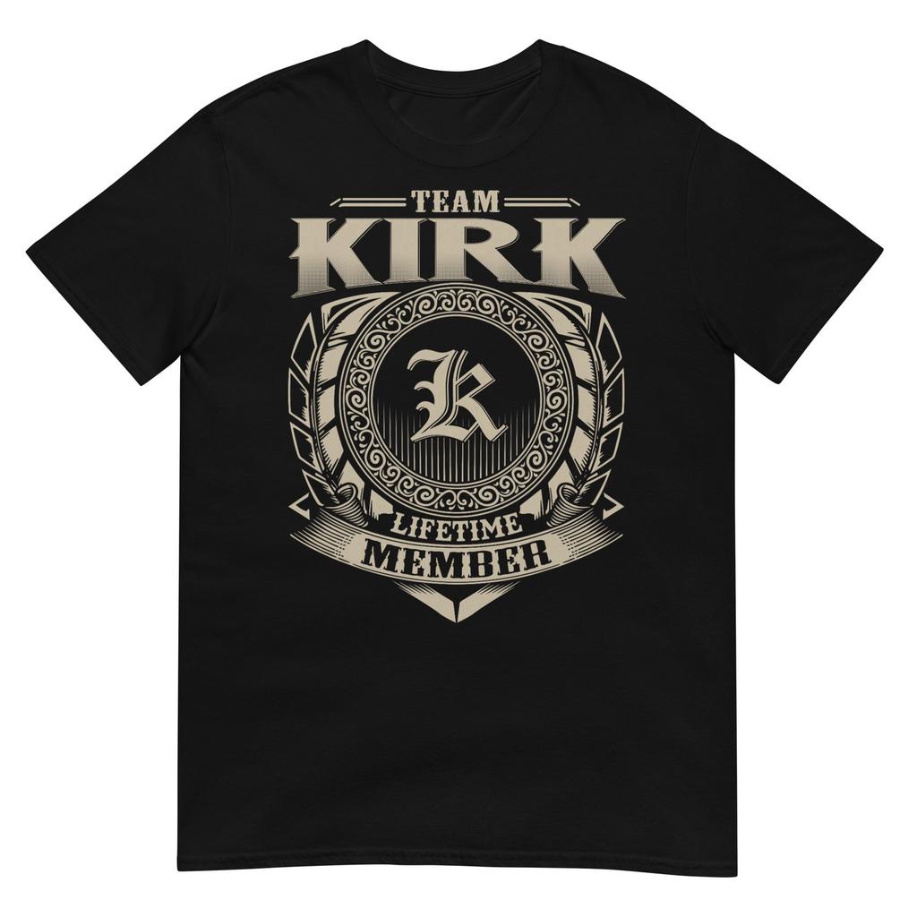 Team Kirk Lifetime Member Surname Kirk Family Name Vintage Tshirt