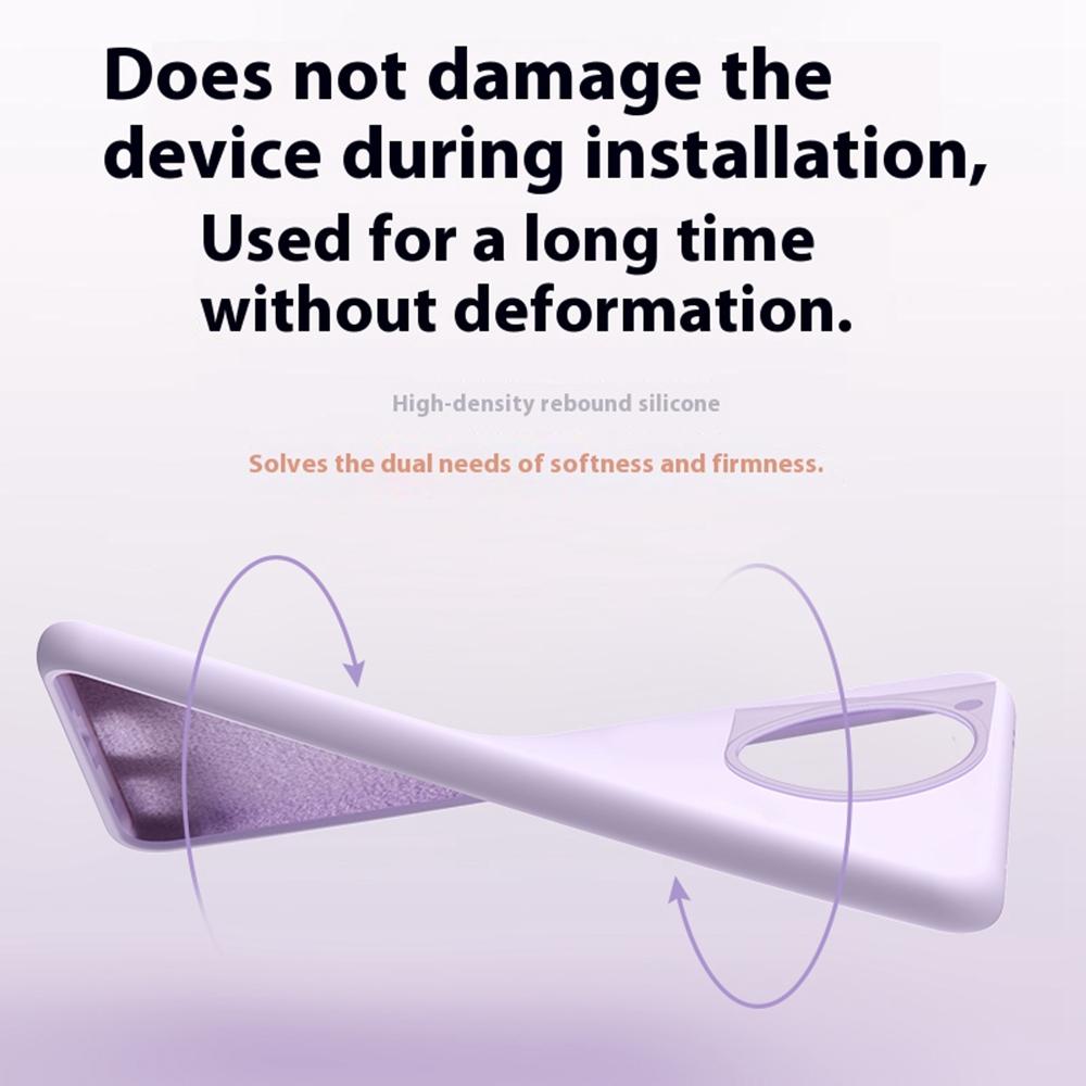 For OnePlus 12 5G Case Skin-Friendly Liquid Silicone+PC Phone Cover