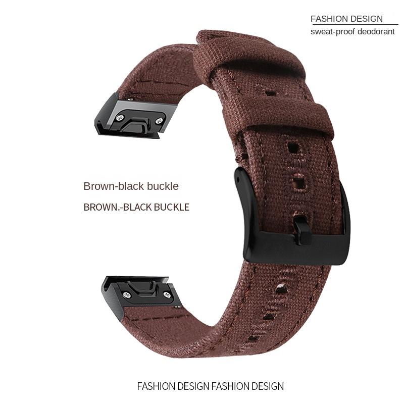 26 22 20 мм нейлоновый ремешок для часов с быстросъемным креплением для Garmin Fenix 7X 7 6 6X Pro 5 5X/5XPlus 3 HR Часы холщовый ремешок Браслет на запястье