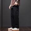 Spring and Autumn Men's Cargo Pants Solid Color Work Wear Straight Thick Casual Pant Korean Jogger Trousers Male