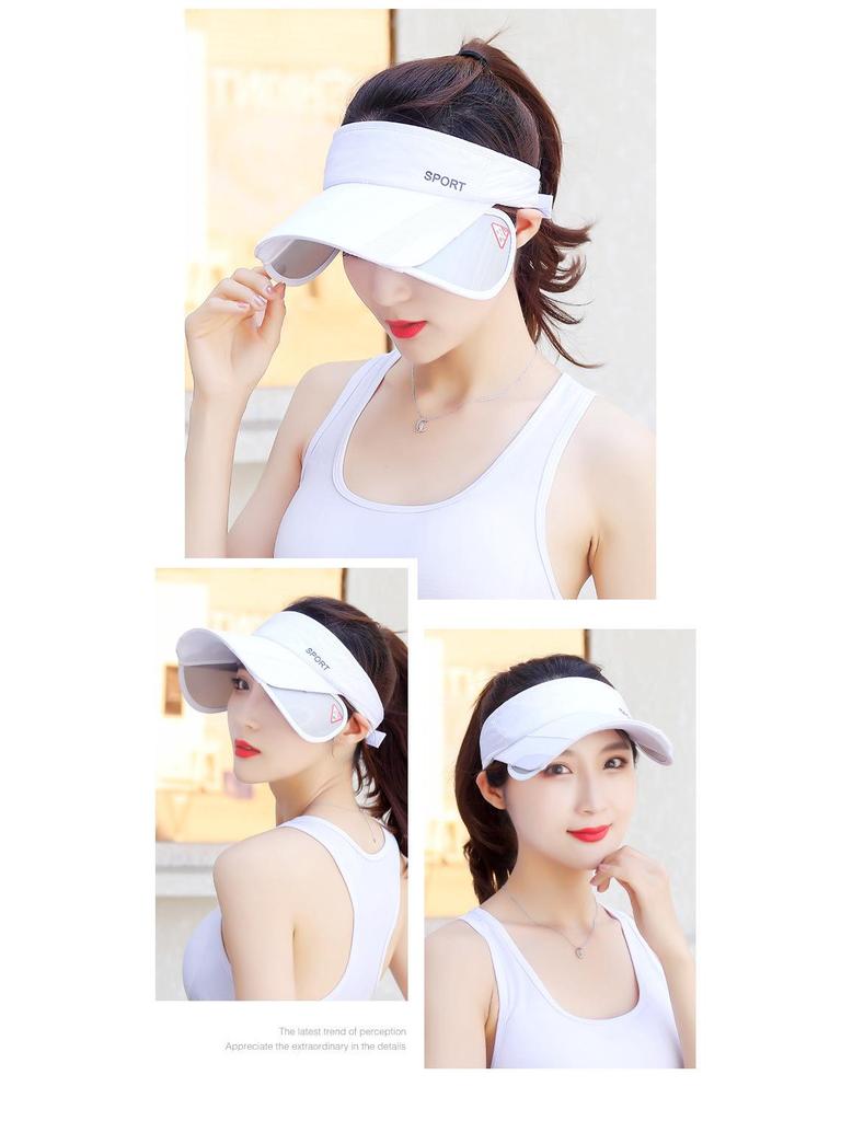 Женская летняя шляпа для защиты от солнца для активного отдыха с телескопическими полями для велоспорта и повседневной носки