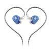 HIDIZS HiFi Wired Equipped with 2pin Connector Blue MS1-Galaxy Earphones, 1DD, 0.78mm Re-cableable, (no Microphone)
