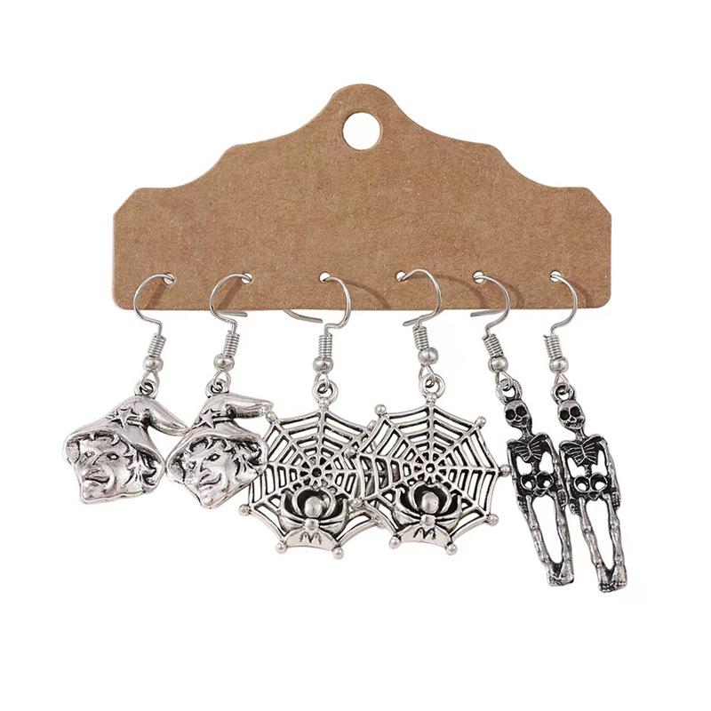 Европейско-американский праздничный набор серег-капель из масла: Рождественские и Хэллоуинские дизайны