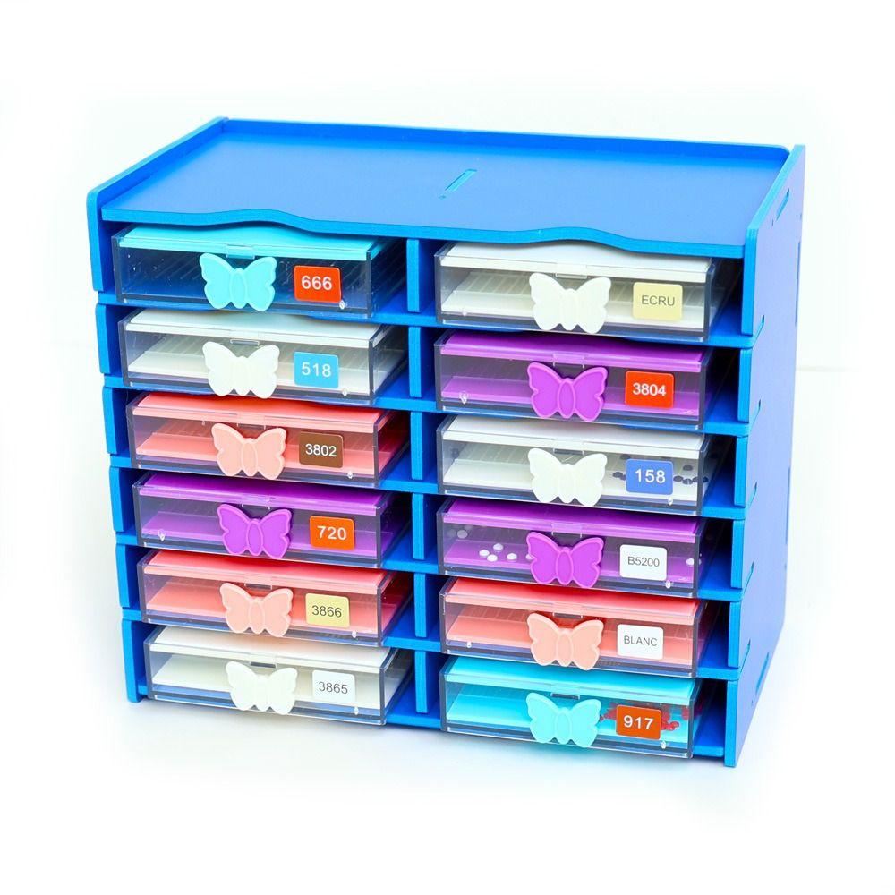 Складной лоток для алмазной живописи DIY Craft Beads Sorting Storage Lot для 5D алмазной живописи