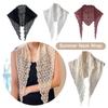 UV Protection Sunscreen Triangle Scarf Floral Lace Summer Neck Wrap  Clothes Accessories