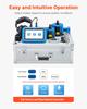 Pipe Water Leak Detector for Outdoors, 1Hz-10000Hz, LCD Touchscreen Leakage Detection Locator for 5m Underground Plumbing - with Medium & Large
