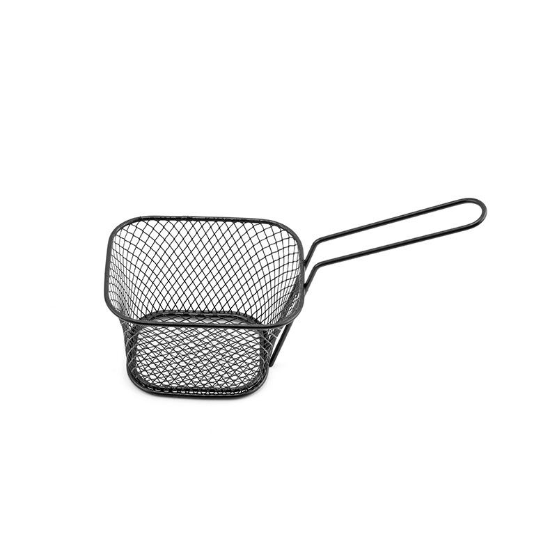 Корзина для жарки на сковороде: Держатель для закусок из картофеля фри и жареной курицы