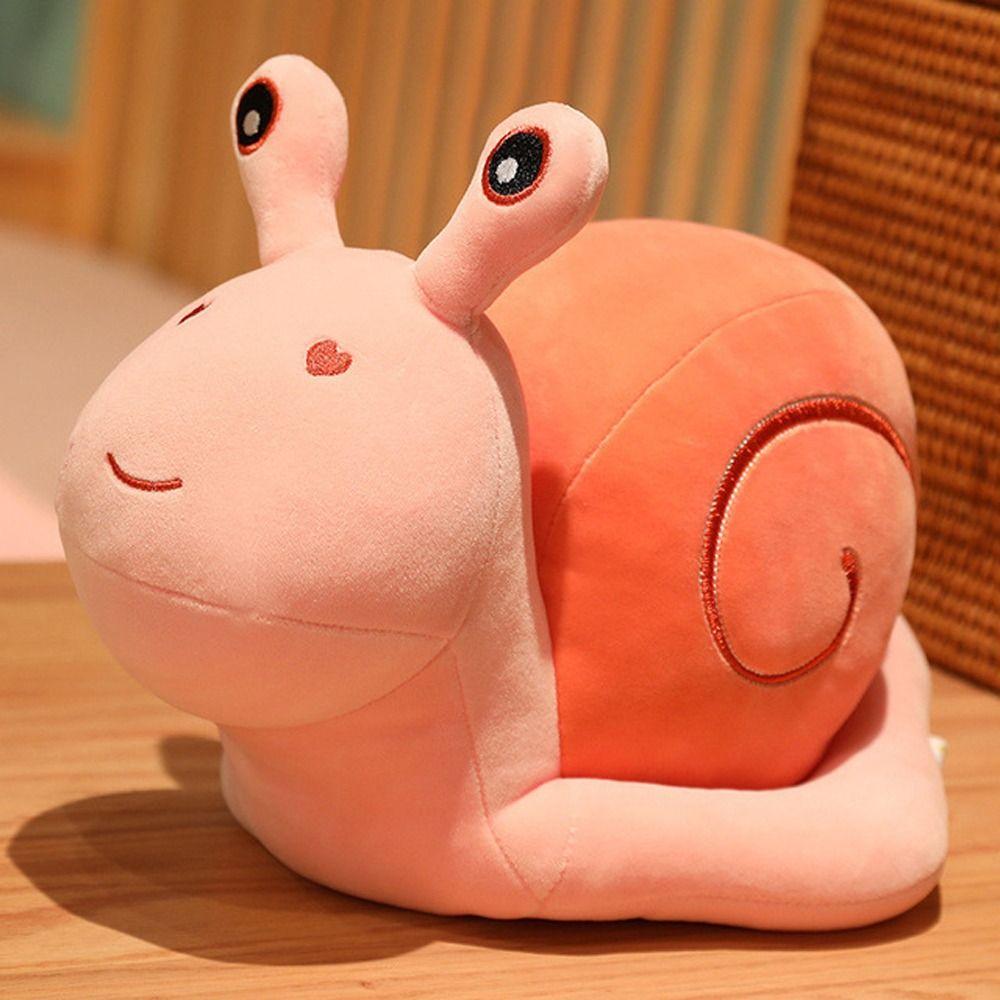 Children Gift Home Decor Sleep Pillow Animal Pillow Snails Plush Toys Snail Plush Doll Stuffed Toy