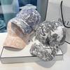 Бейсболка с принтом для женщин и мужчин на весну и лето — новый стиль, модная солнцезащитная шляпа, утягивающий дизайн для ранней осени