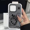 Для iPhone 16 15 Pro Max 14 Pro 13 12 11 чехол с рисунком сердца TPU кожа текстура мягкий матовый ударопрочный тонкий чехол для телефона