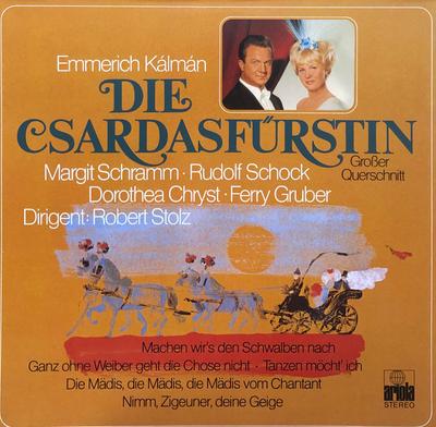Виниловая пластинка EMMERICH KLMN Die Csardasfrstin Groer Querschn 89875IE Ariola Germany Классика Б/у
