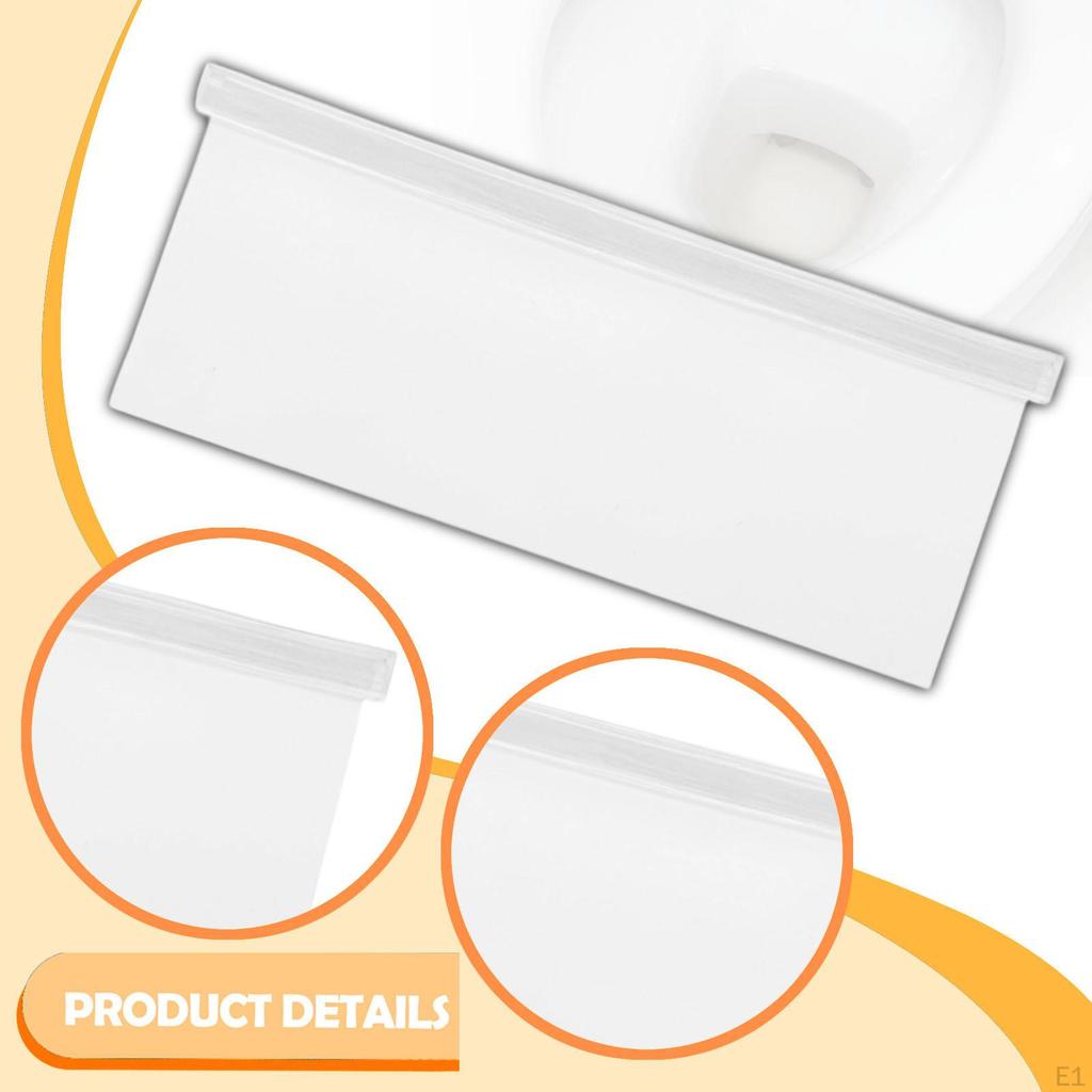 Urinal Deflector Pee Guard for Toilet Seat Accessory Portable Clear PVC Preventer