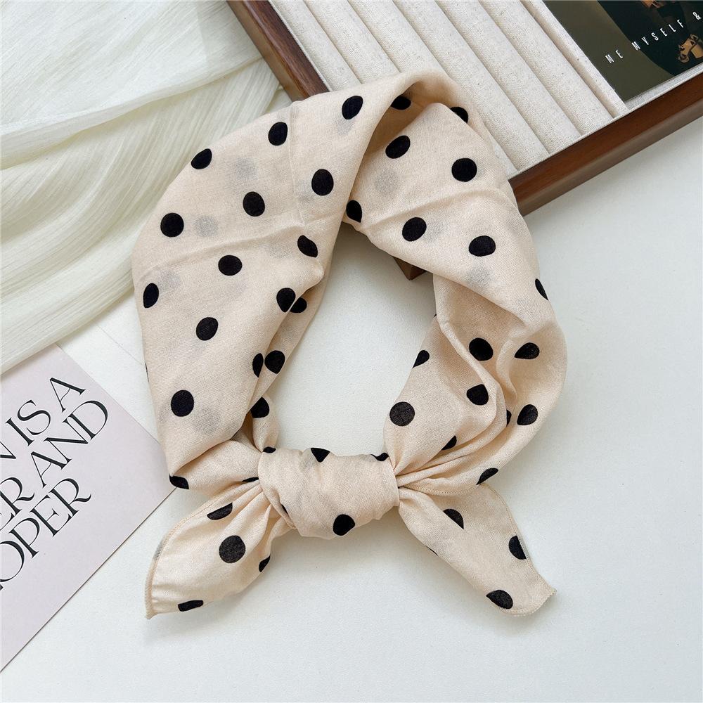 Маленький квадратный шарф из хлопка и льна, шелковый шарф, женский, весна и осень, новый стиль, художественный и универсальный, модный, темпераментный шарф-повязка на голову